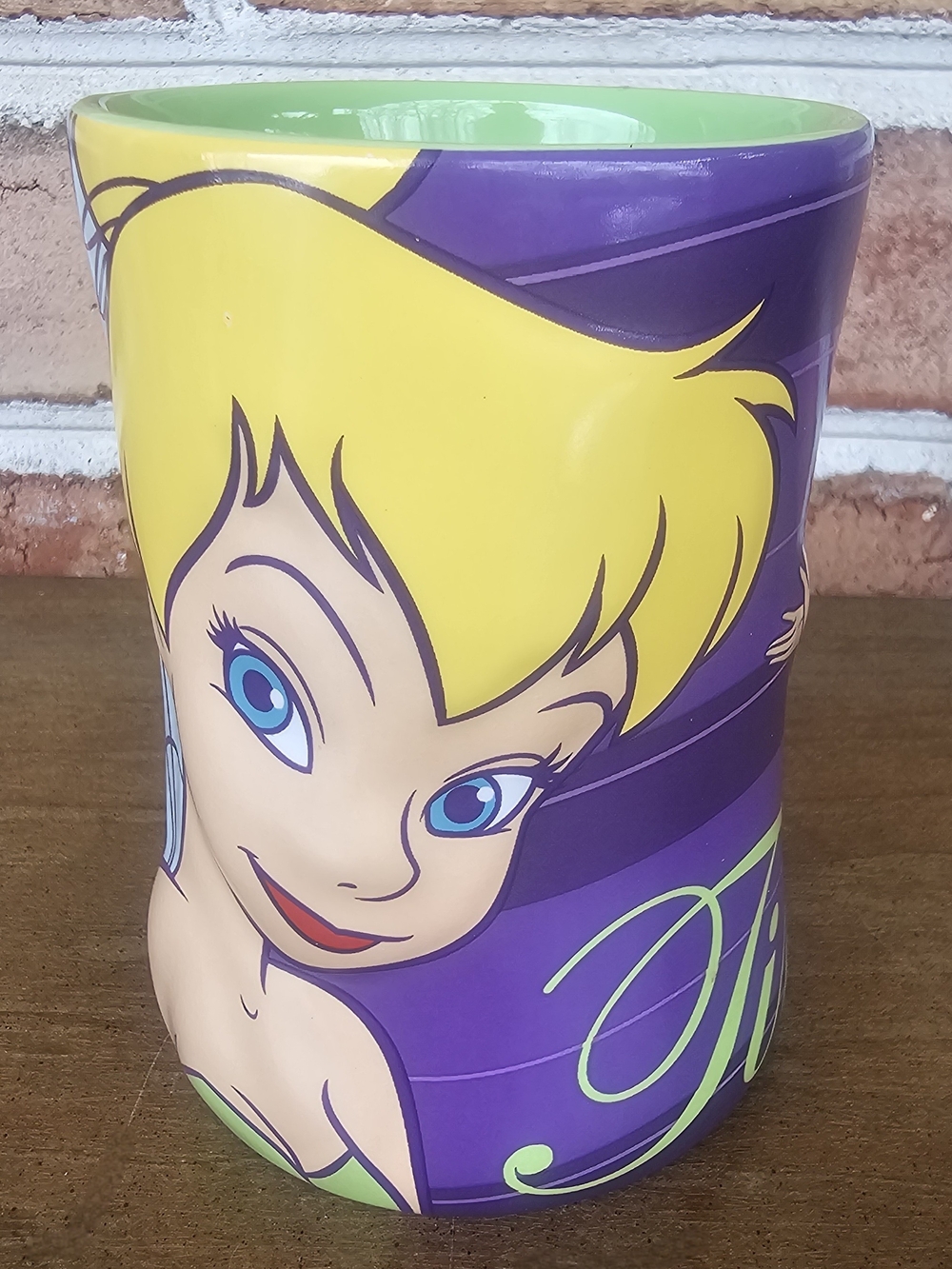 Disney Tinker Bell Purple and Yellow MUG